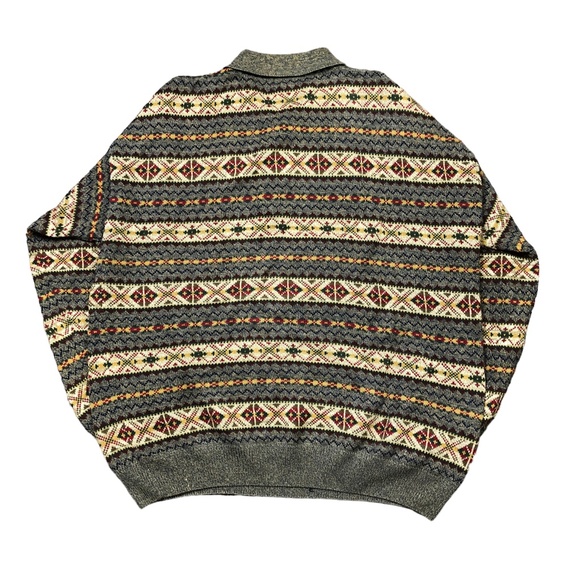 GANT Vintage 90s Hand Framed Knitted Winter Pullover Sweater Mens XL - Picture 3 of 3